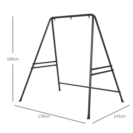 Stahl für Hängesessel, 150 kg Tragkraft, für innen und außen