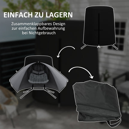 Wasserdichte Outdoor-Hängemattenabdeckung, UV-Schutz, 196x230 cm