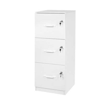 Hängeregistraturschrank, 3 Schubladen, abschließbar, kompakt