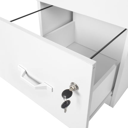 Hängeregistraturschrank, 3 Schubladen, abschließbar, kompakt