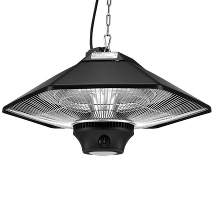 Hanging Infrared Ceiling Heater 2000W, Remote, IP34