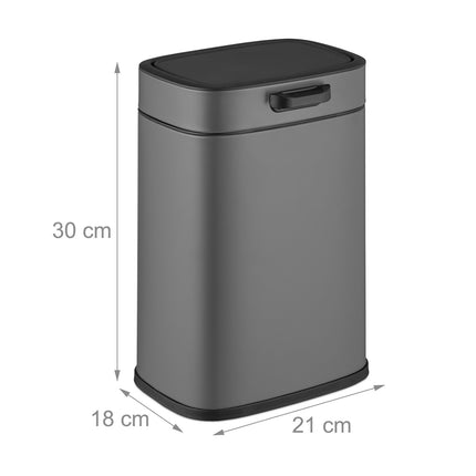 Hängender Küchenabfalleimer, 5 l, zur Wandmontage