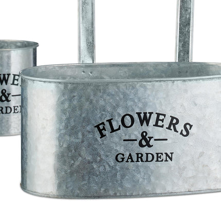 Hänge-Pflanztöpfe 3er-Set für Balkon & Garten