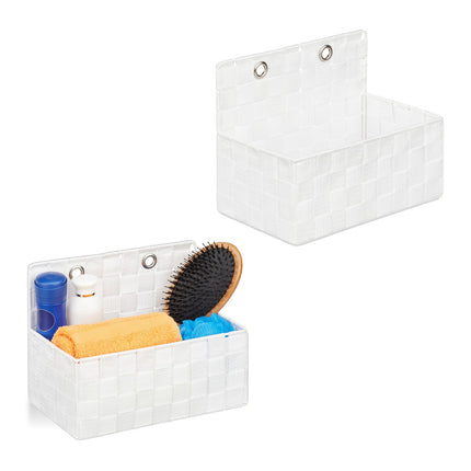 Hanging Wall Storage Baskets, Set of 2