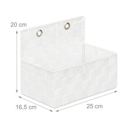 Hanging Wall Storage Baskets, Set of 2