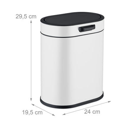Hänge-Mülleimer 5L mit Push-Up-Deckel für Küche/Bad