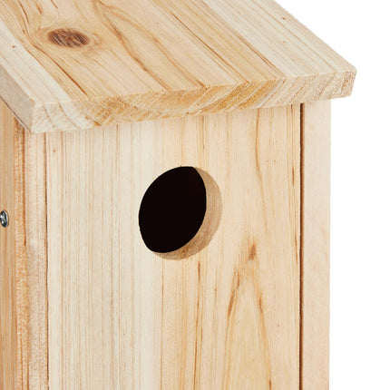 Hängender Nistkasten aus Holz