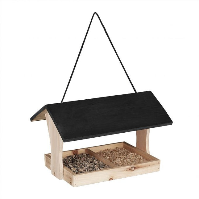 Hanging bird feeder