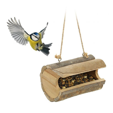 Hanging bird feeder