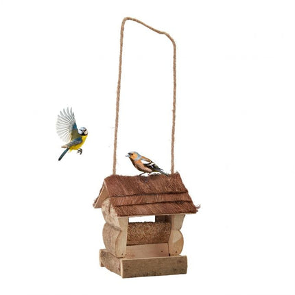 Hanging bird feeder