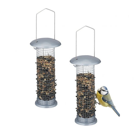 Hanging bird feeders in sets of 2