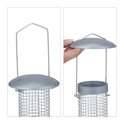 Hanging bird feeders in sets of 2