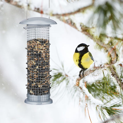 Hanging bird feeders in sets of 2