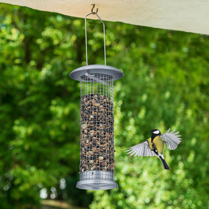 Hanging bird feeders in sets of 2