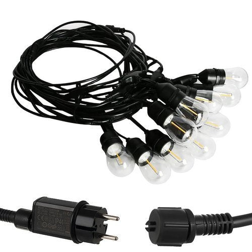 Hängende Gartengirlande 5m 24V IP44 