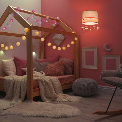 Závěsná lampa do dětského pokoje obloha
