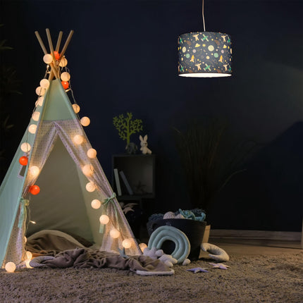 Lampe suspendue pour chambre d'enfant Space