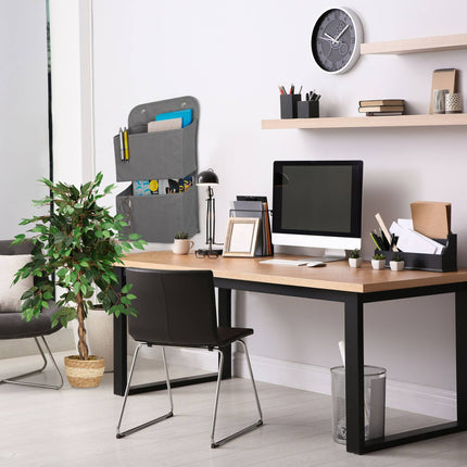 Hanging organizer with 2 compartments