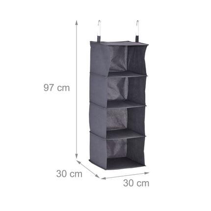 Étagère suspendue Armoire 4 compartiments