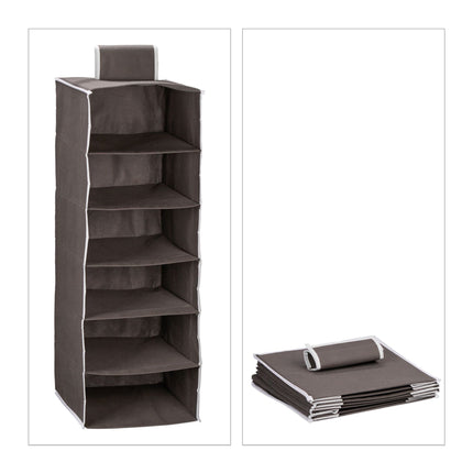 Hängeregal Kleiderschrank 6 Fächer