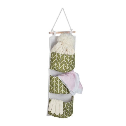 Hanging storage in fabric