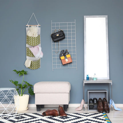 Hanging storage in fabric