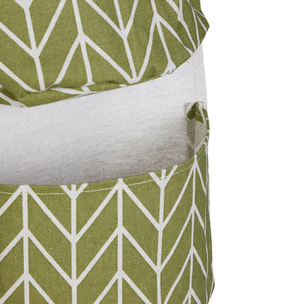 Hanging storage in fabric