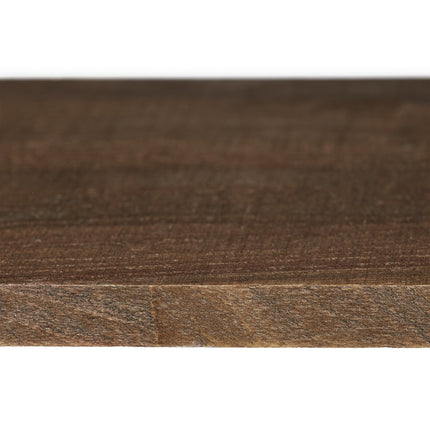 Hanging wooden shelf
