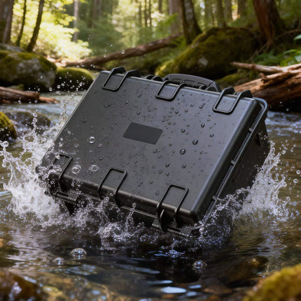 Hard Pistol Case, IP67 Waterproof, Custom Foam, TSA