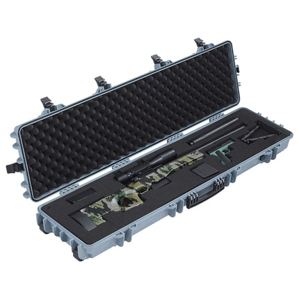 Hard Rifle Case 138 cm, Lockable, IP67, Wheels