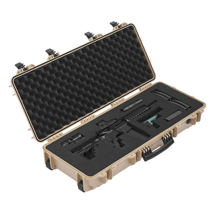Hard Rifle Case, Lockable IP67 Waterproof, Wheeled 97.8 cm