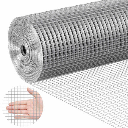 Hardware Cloth 1/2-In Mesh, 48 in x 50 ft, 19 Gauge