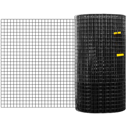 Hardware Cloth Roll, 48 x 50 Ft, 1 In Mesh, 16 Gauge