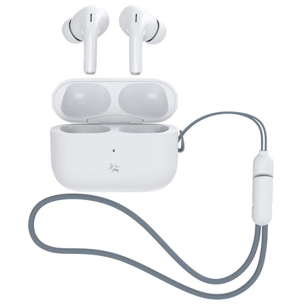 Harmony True Wireless Bluetooth sluchátka do uší ANC+ENC bílá