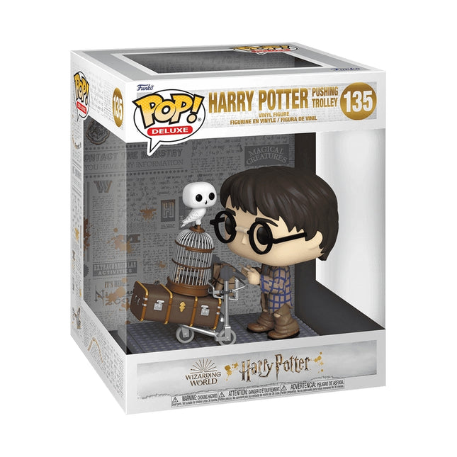 Harry Potter Funko Pop! Deluxe vinylová figurka s vozíkem
