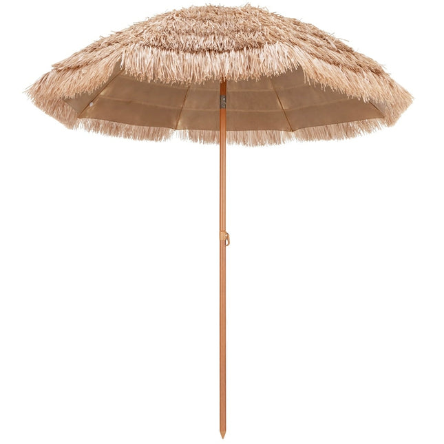 Hawaiianischer Sonnenschirm 220 cm mit Kippfunktion