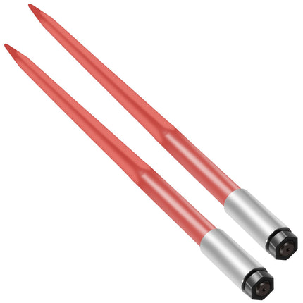 Hay Bale Spear Pair, 43 in, 3000 lb, Quick Attach