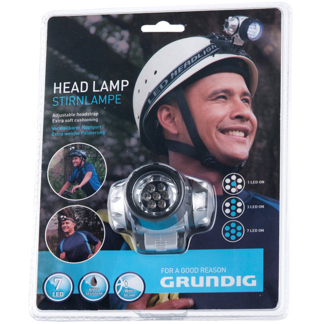Stirnlampe 7 LED