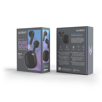 Kopfhörer Earpods TWS Orbiter II Schwarz