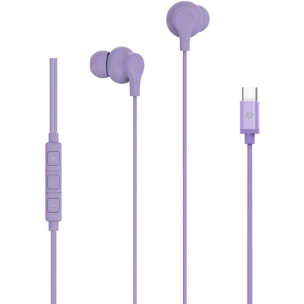 Kopfhörer In-Ear Kabel USB-C UP1600 Lila