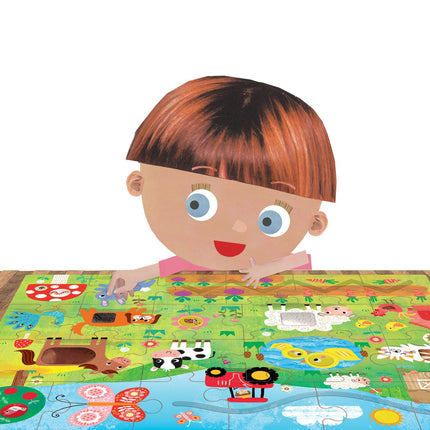 Headu Montessori hmatové puzzle