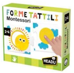 Headu Montessori hmatové tvary