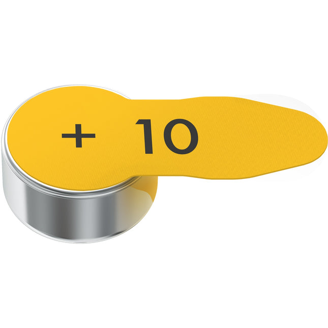 Hörgerätebatterie 10 / A10 / PR70 8er-Pack