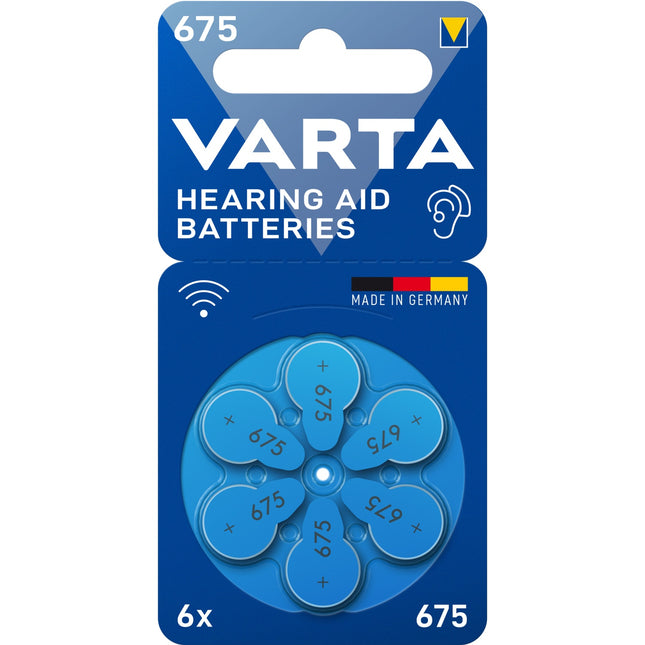 Titel: Hörgerätebatterie 675 / A675 / PR44