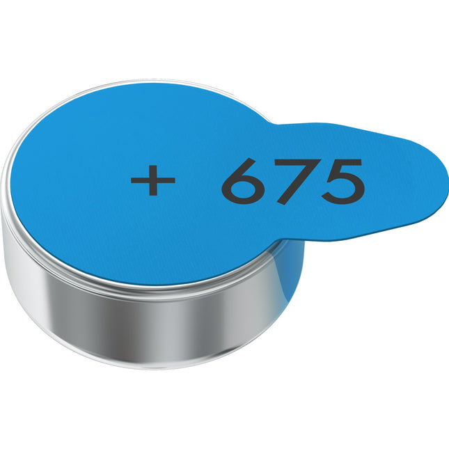 Titel: Hörgerätebatterie 675 / A675 / PR44