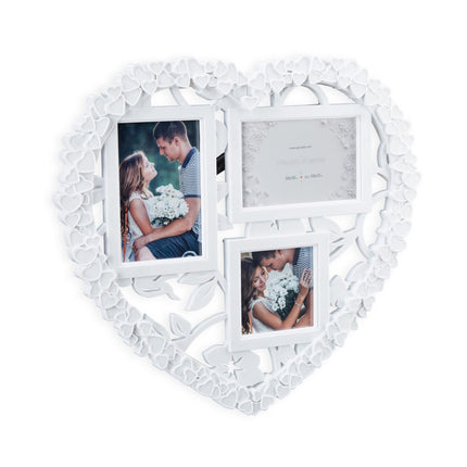Heart shaped collage frame