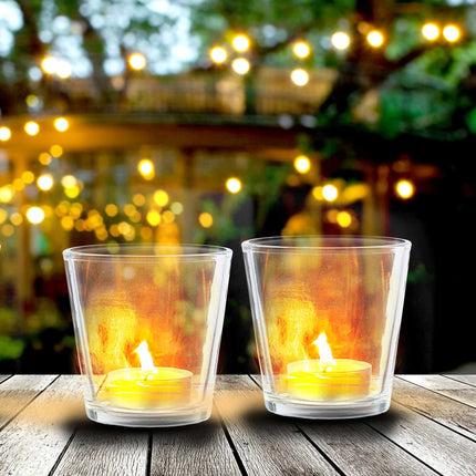Heat candle glass set of 20 pcs