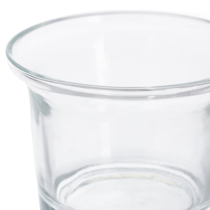 Wärmekerzenhalter im Glas - 12 Stück