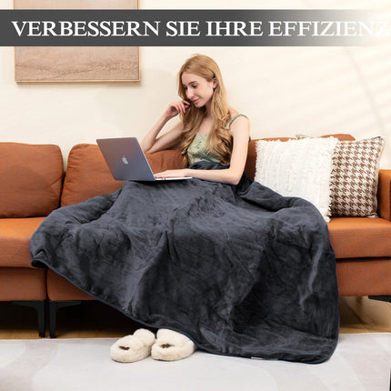 Beheizte Heizdecke, 9 Heizstufen, 9h-Timer