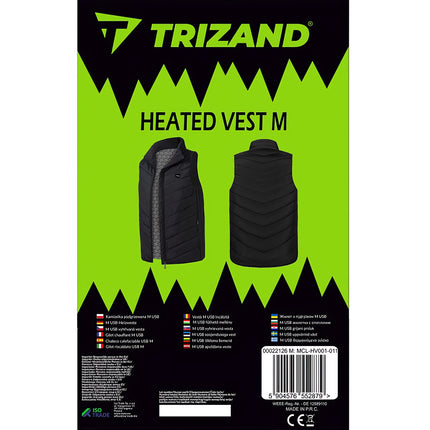 Heated vest M USB Trizand 22126